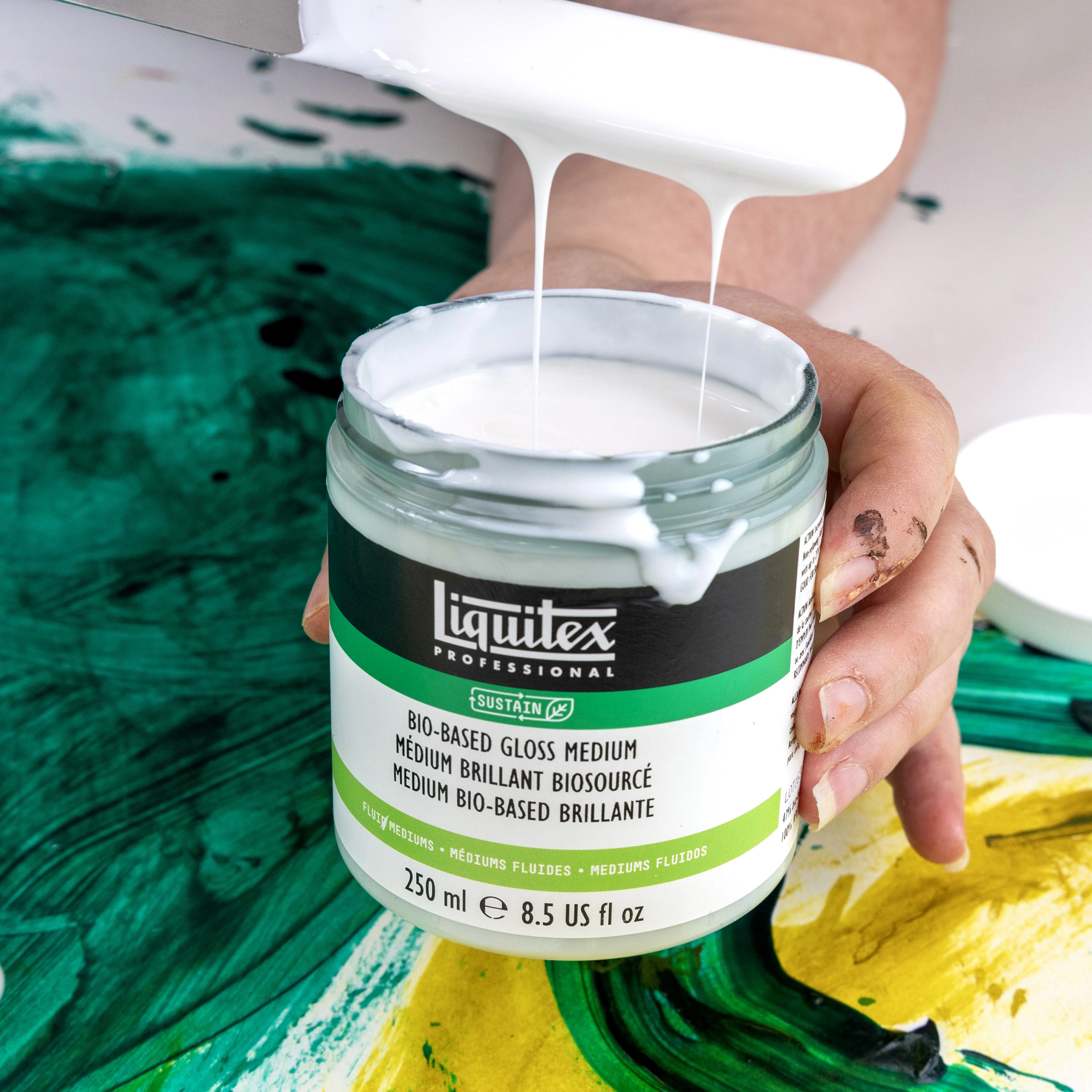 Bio-Based Acrylic Medium - Gloss Gel - Image 5