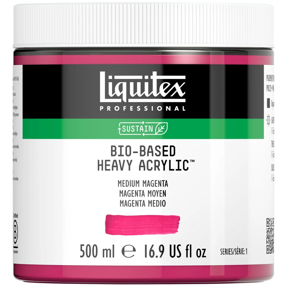 Bio-based Heavy Acrylic - Medium Magenta - Universal - Image 3