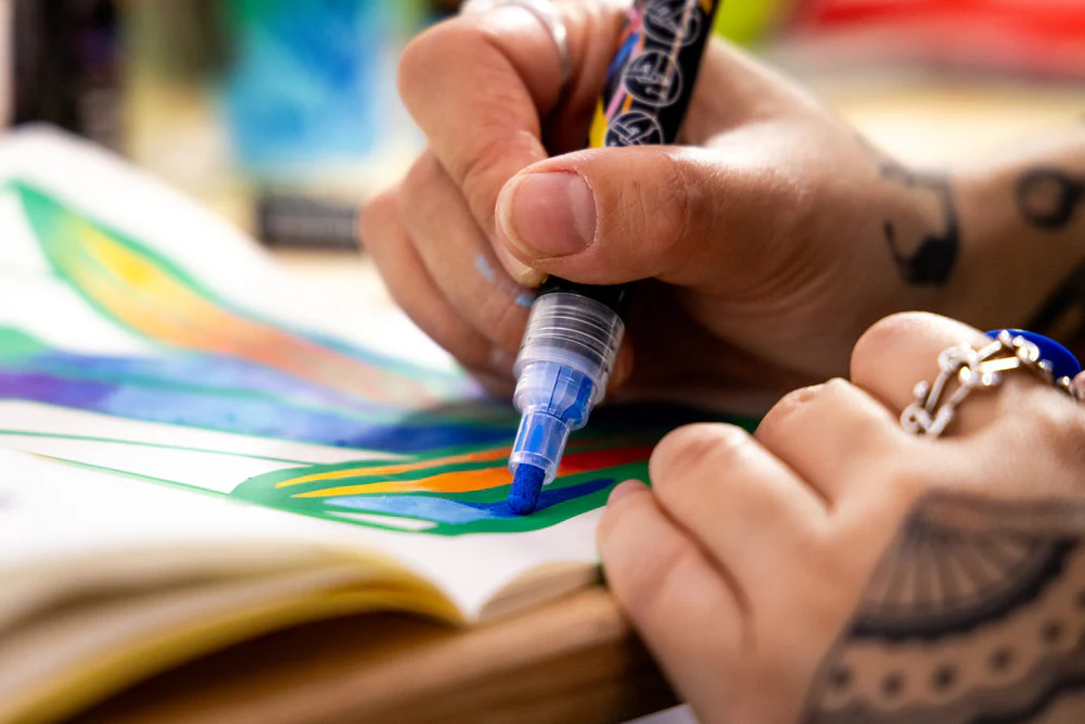 Liquitex Marker - Tan - Image 6