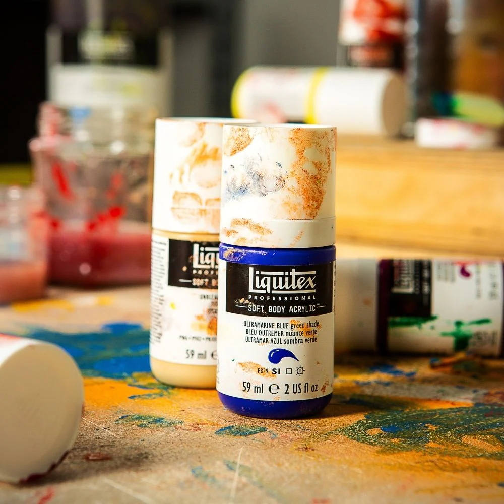 Professional Soft Body Acrylic - Cobalt Teal - Image 5